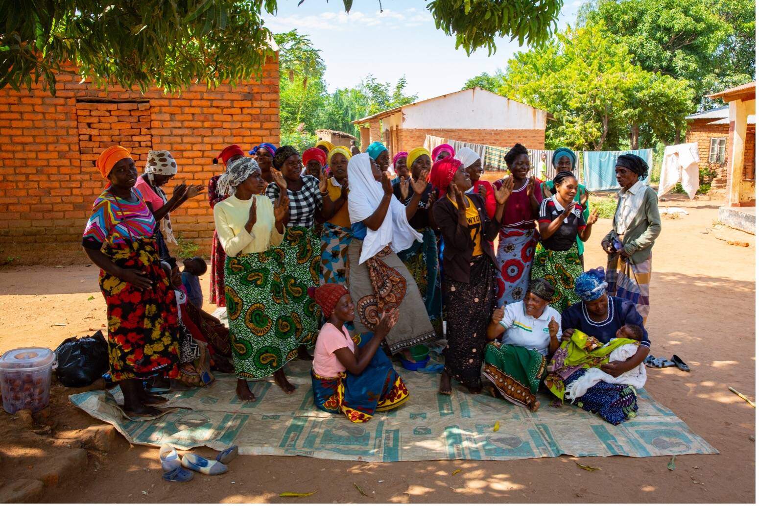 A women&rsquo;s savings group in Malawi.